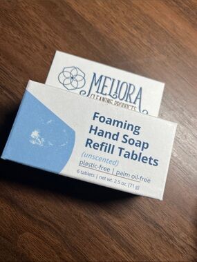 Meliora hand soap tablets
